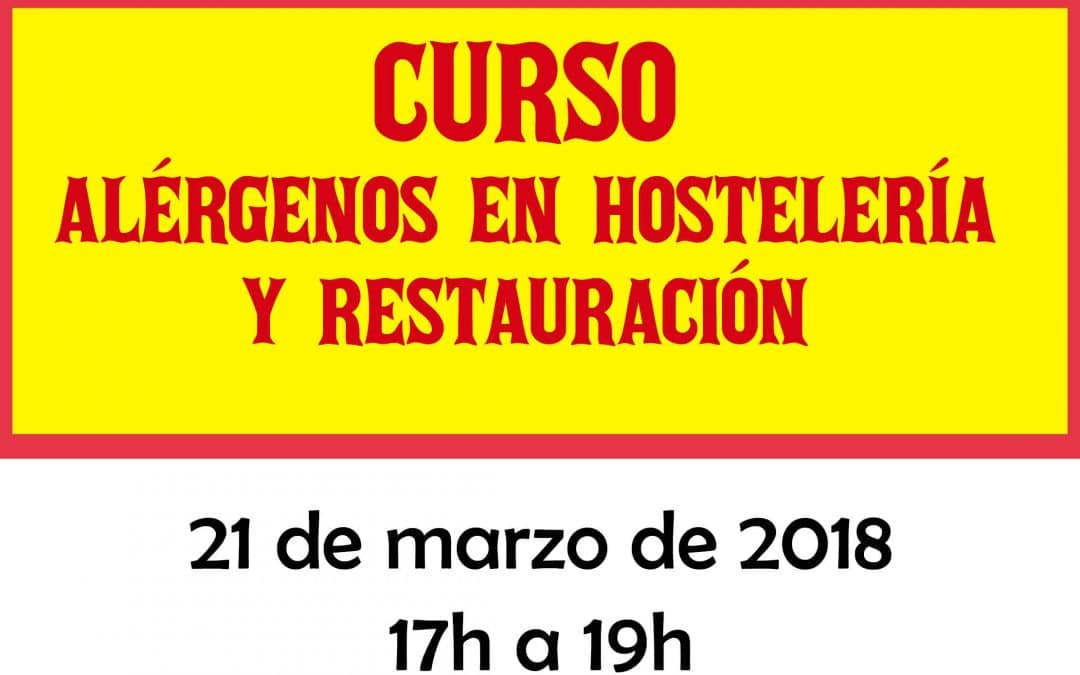 CURSO DE ALÉRGENOS
