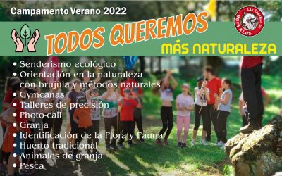 Campamento en plena naturaleza