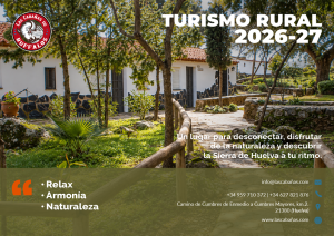 20260827_CAB_Dossier_Turismo_Rural_2026_27 dossier turismo rural Las Cabañas de Buffalos